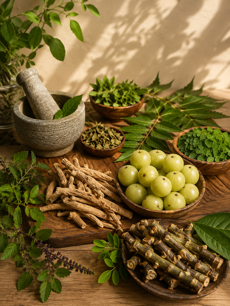 Carefully Selected Ayurvedic Herbs