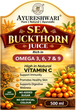 Sea Buckthorn Juice | Omega 3, 6, 7 & 9 with Natural Vitamin C