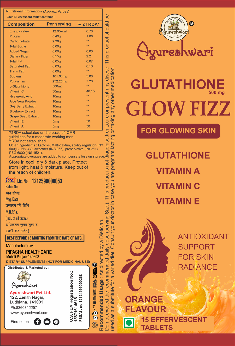 Glutathione Glow Fizz
