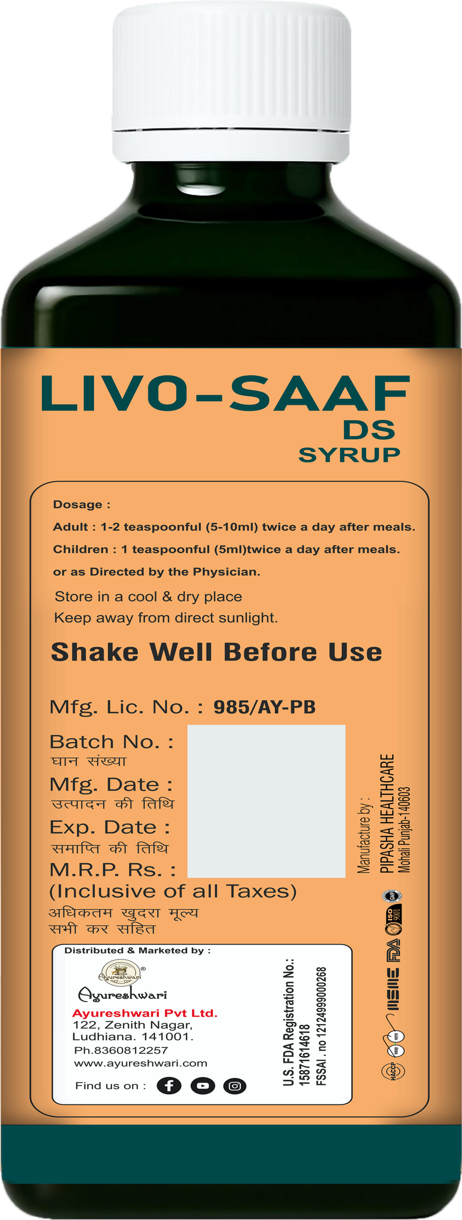 URIC CLEAR AND LIVO SAAF