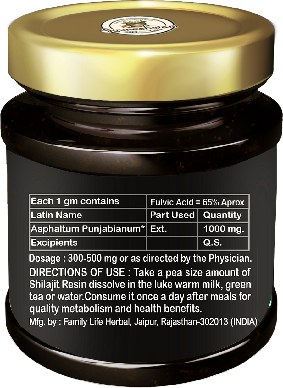 Pure Shilajit Resin